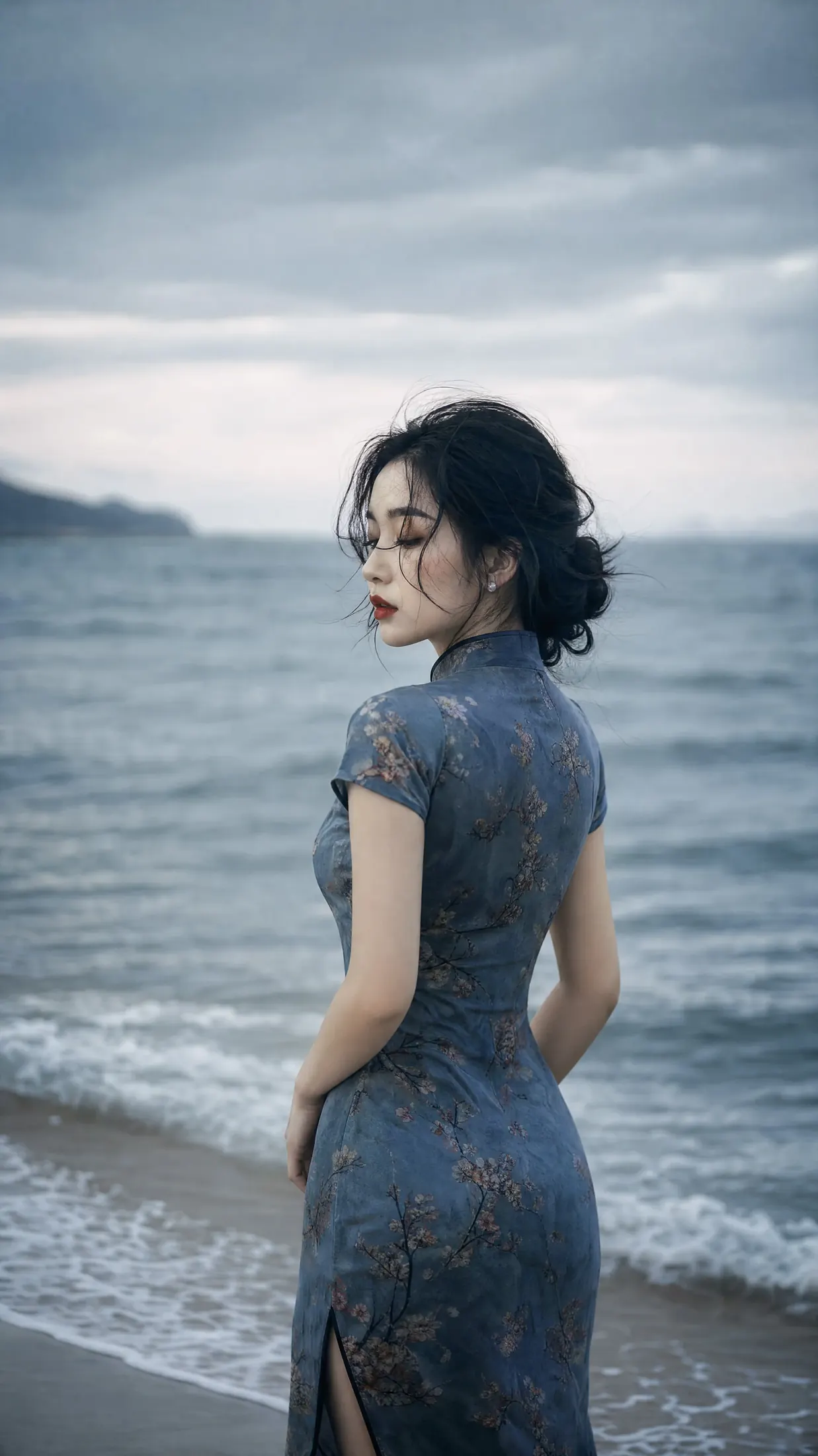 碧波海鸥 修图前