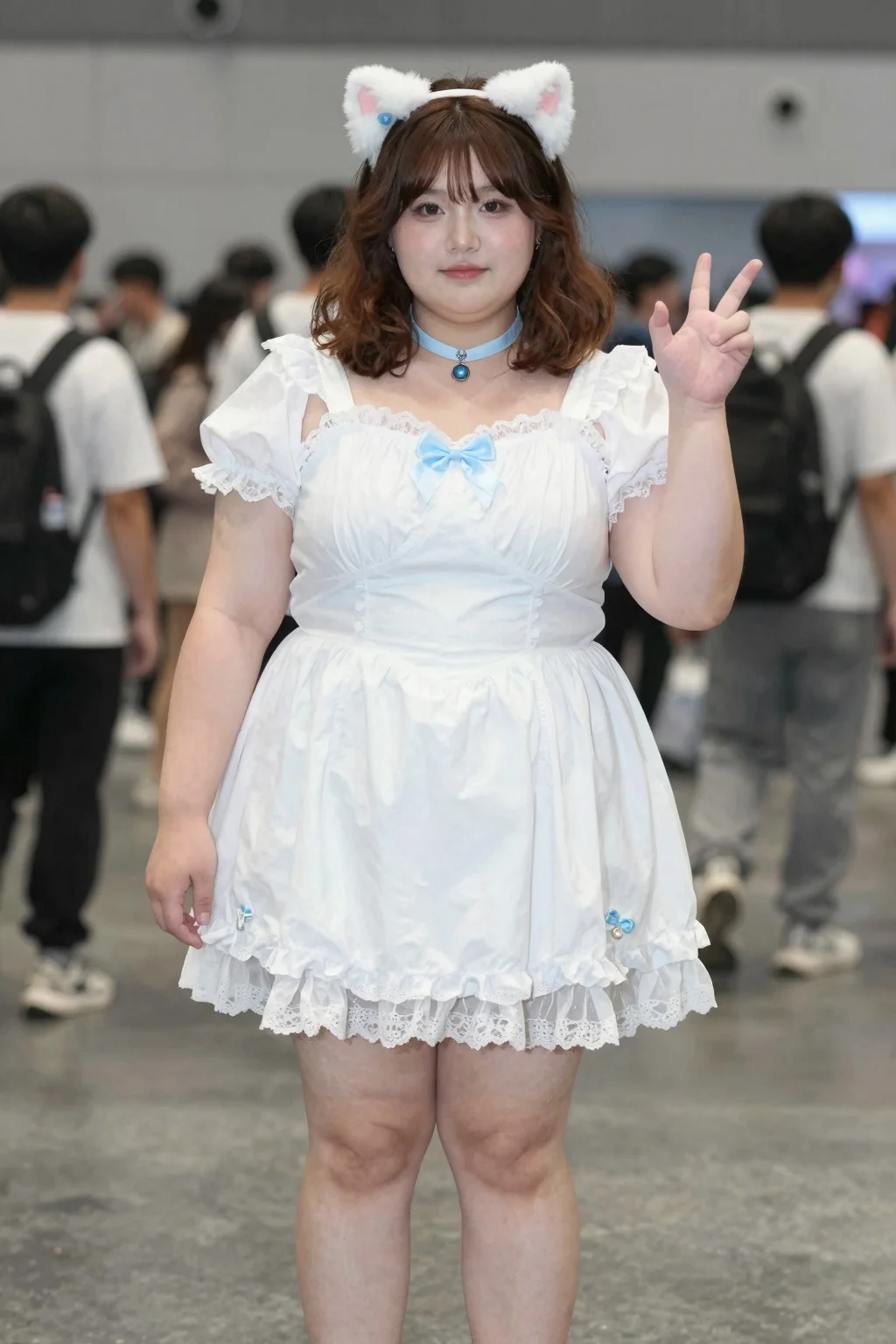 智能美体 修图前