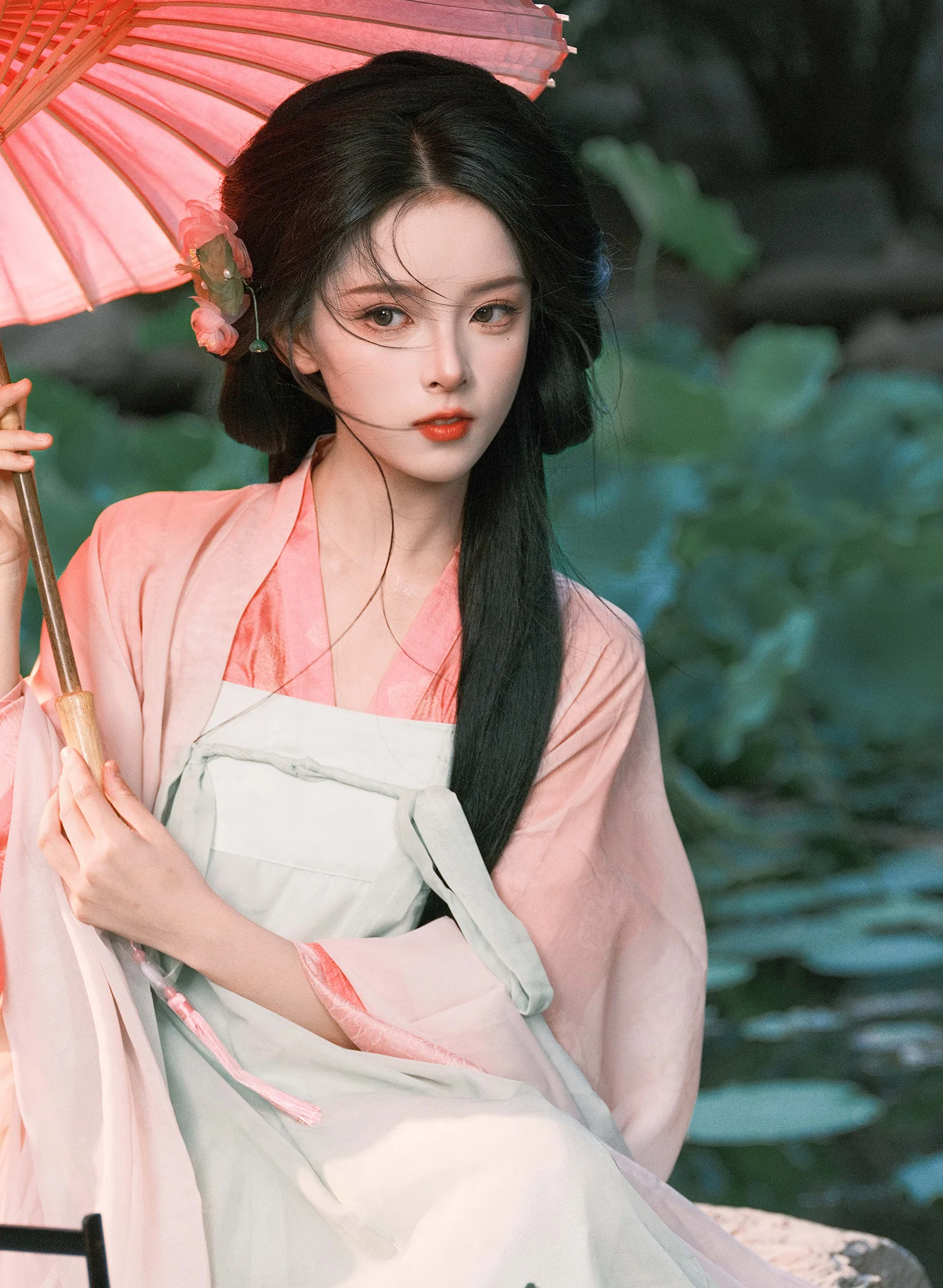 飘发生成 修图前