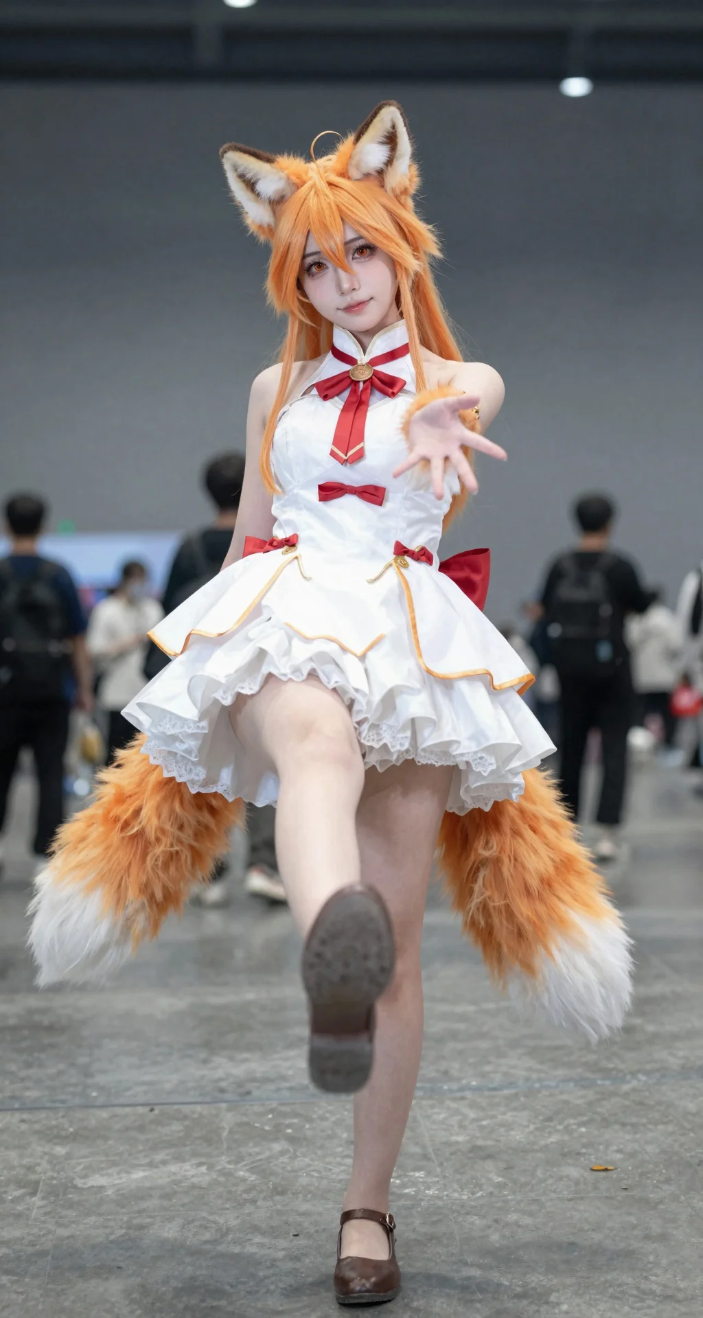 一键抛发 修图前